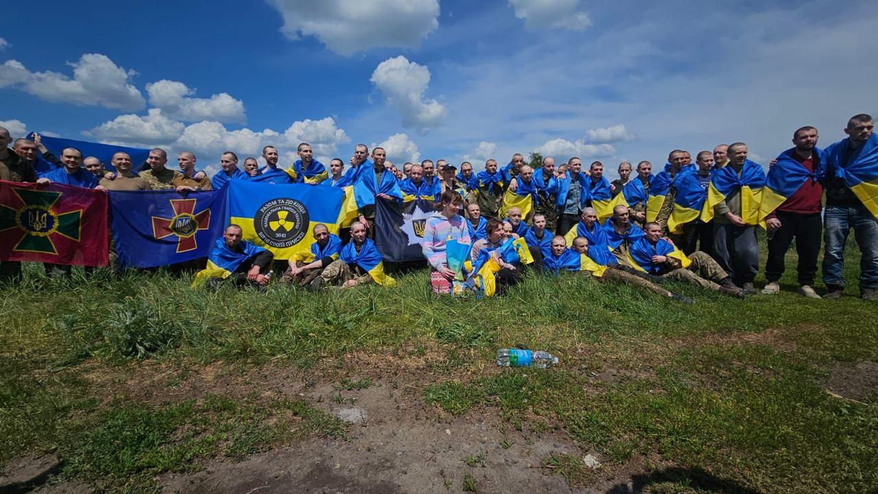 Україна повернула з полону 75 військовослужбовців і цивільних