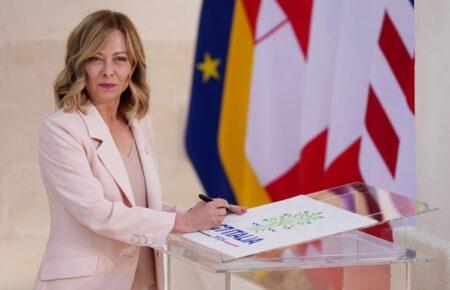 «Мирні пропозиції» Путіна більше схожі на пропаганду, ніж на реальні кроки — Мелоні