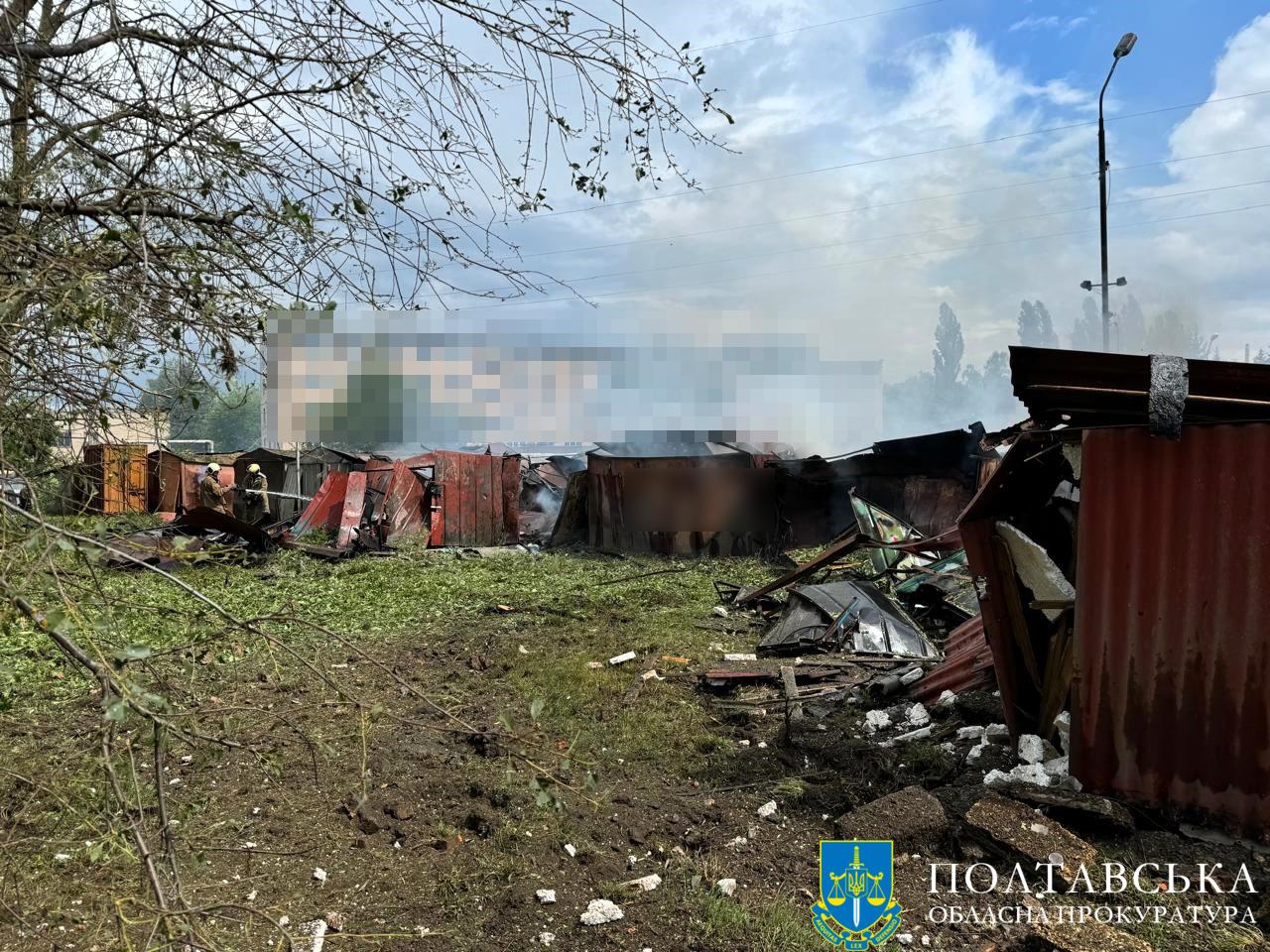 Удар по Полтавщині: кількість постраждалих зросла до 22