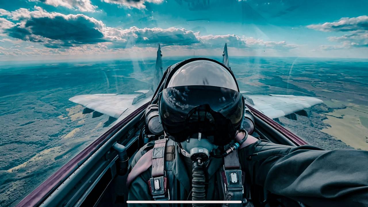 Пілот винищувача МіГ-29 збив два ворожі «шахеди» за один бойовий виліт