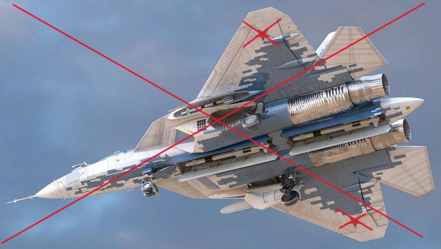 ГУР: У Росії вперше уражений новітній винищувач Су-57