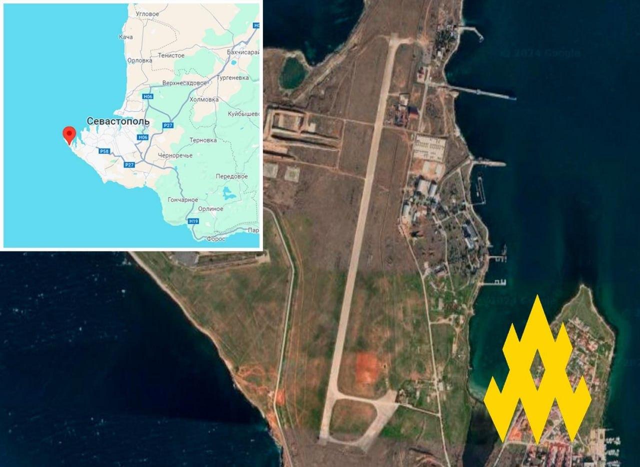 Partisans reconnoiter airfield in occupied Crimea