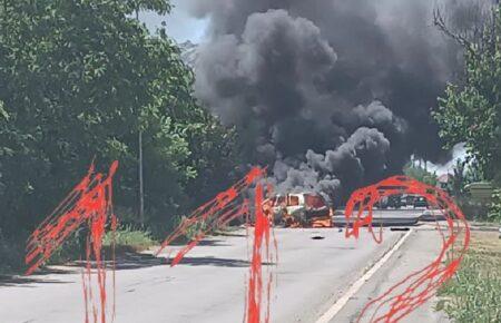 У РФ вибухнув автомобіль офіцера, внесеного до «Миротворця»