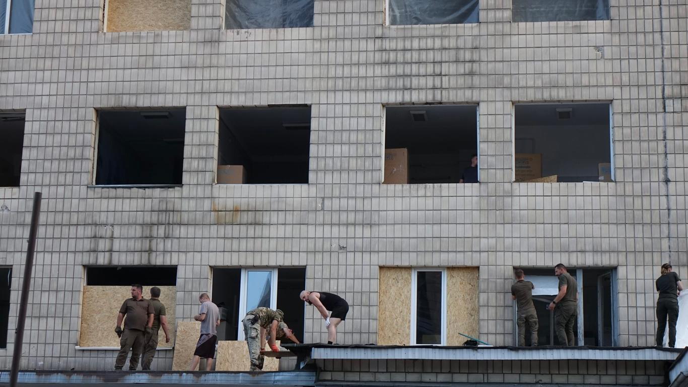 Two substations completely destroyed on the territory of Okhmatdyt — DTEK director