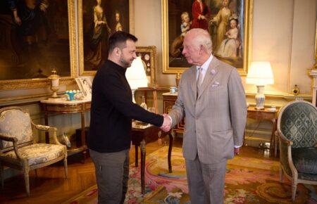 Цінуємо всю підтримку — Зеленський про зустріч з Чарльзом III