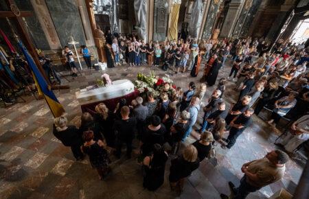 У Львові попрощалися з лікаркою Світланою Лук’янчик, яка загинула від ракетного обстрілу «Охматдиту»