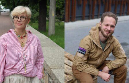 Тетяна Трощинська передала гроші з Премії ім. Ґонґадзе Андрію Кобалії, ексведучому Громадського радіо, який зараз у війську