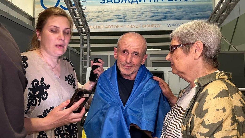 Матюшенко про звільнення з полону: Втома за всі сім років перекрила ейфорію