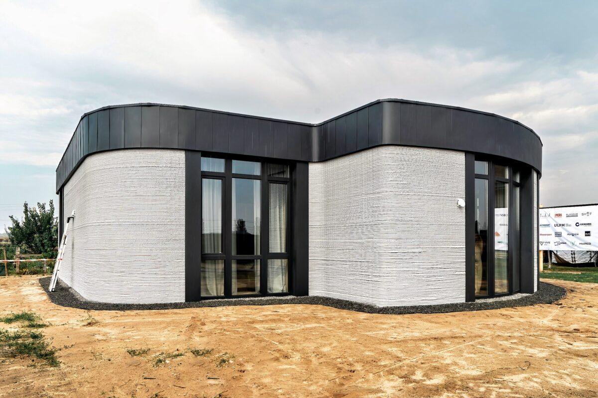 3D-будинок в Ірпені для сім'ї військового надрукували за 58 мотогодин