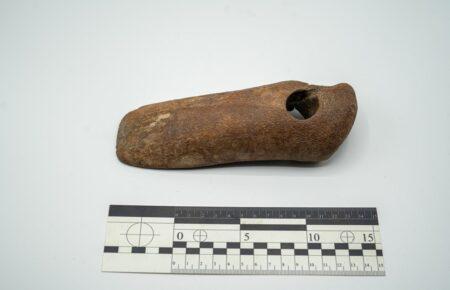 В урочищі у Запоріжжі знайшли мотику, якій кілька тисяч років