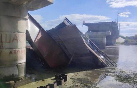 ЗСУ знищили важливий для росіян міст через річку Сейм (ВІДЕО)