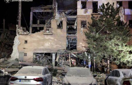 Зросла кількість загиблих від ракетного удару по готелю в Кривому Розі
