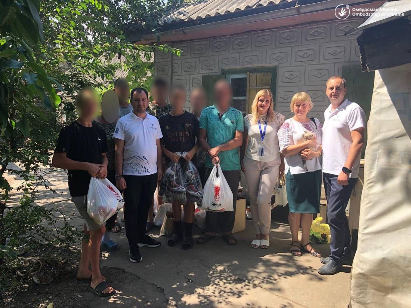 Six more children were returned from the occupied territories