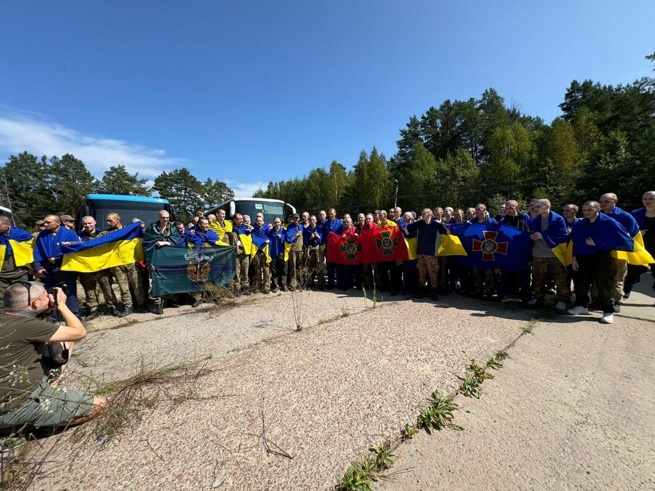 З російського полону в Україну повернули 115 воїнів