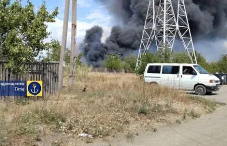 «Це був підпал, зроблений не нашими руками» — радник мера Маріуполя про пожежу на базі окупантів