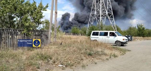 «Це був підпал, зроблений не нашими руками» — радник мера Маріуполя про пожежу на базі окупантів