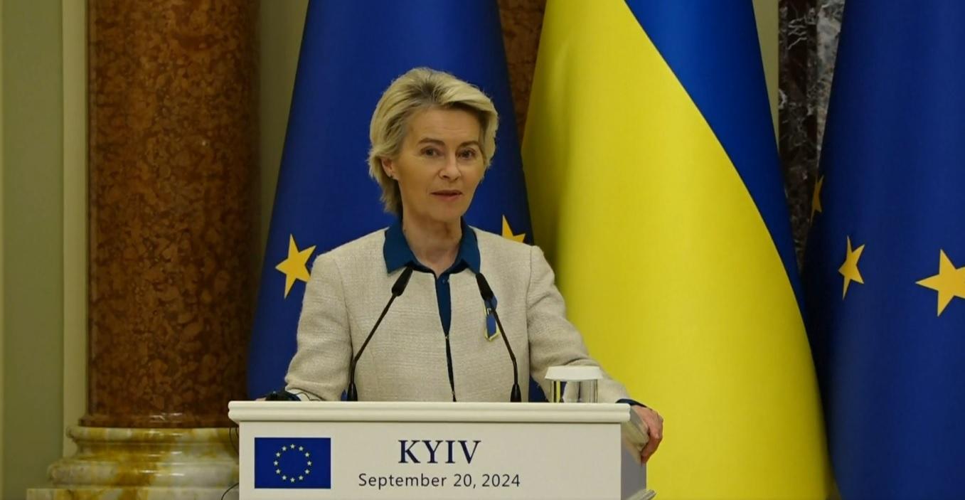 Von der Leyen in Kyiv announces a large package of support for Ukraine from the European Commission