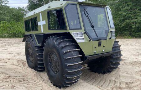 The Ministry of Defence allowed to supply a unique all-terrain amphibious vehicle TAKHA to the Armed Forces of Ukraine