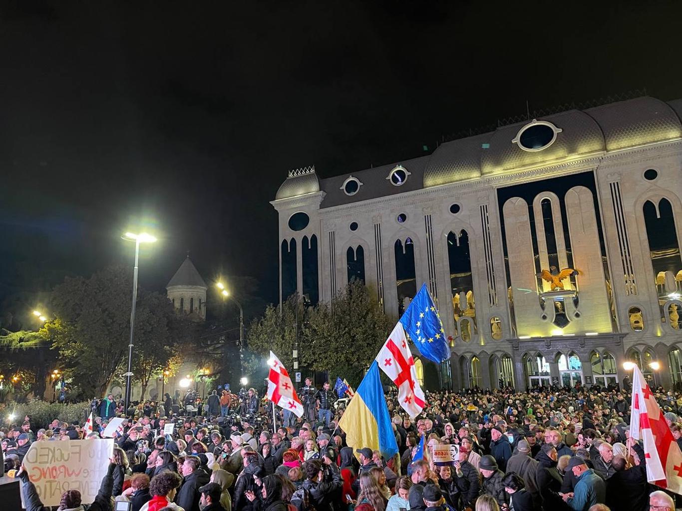 Грузинська опозиція оголосила про початок щоденних протестів