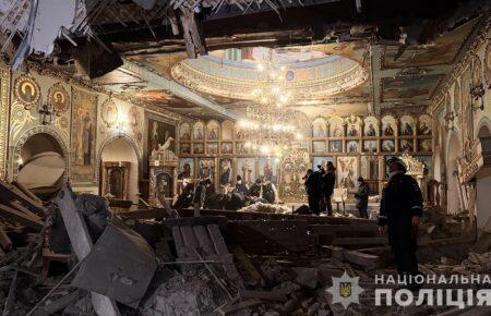 Росіяни ракетним ударом зруйнували кафедральний собор «УПЦ МП» у Запоріжжі