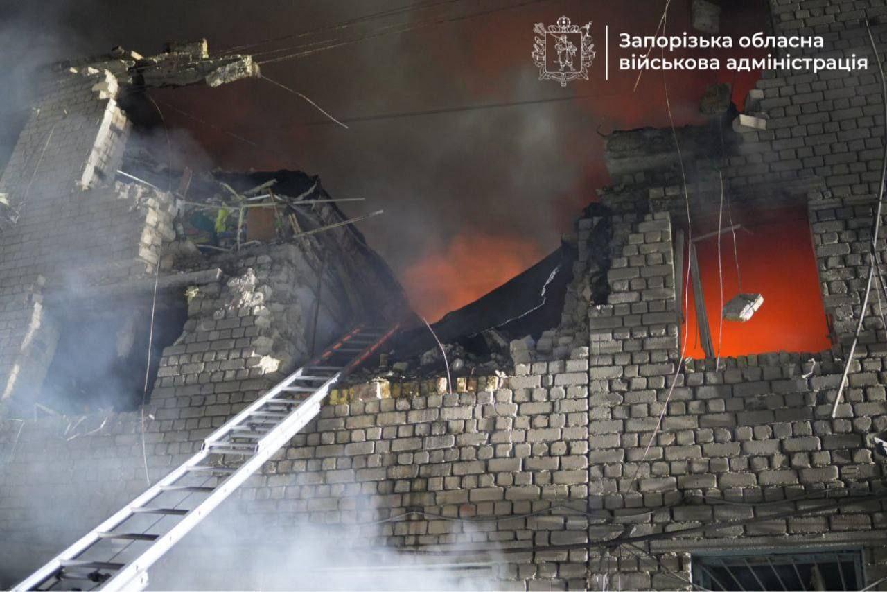 Зросла кількість поранених унаслідок російського обстрілу Запоріжжя