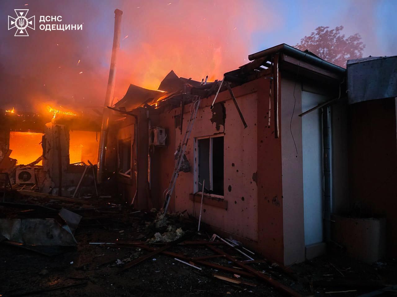 РФ знищила станцію екстреної меддопомоги на Одещині