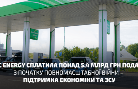 AMIC ENERGY сплатила понад 5,4 млрд грн податків з початку повномасштабної війни для підтримки економіки та ЗСУ