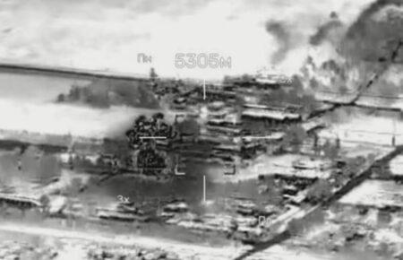 Дрони СБУ знищили два російські склади на Луганщині