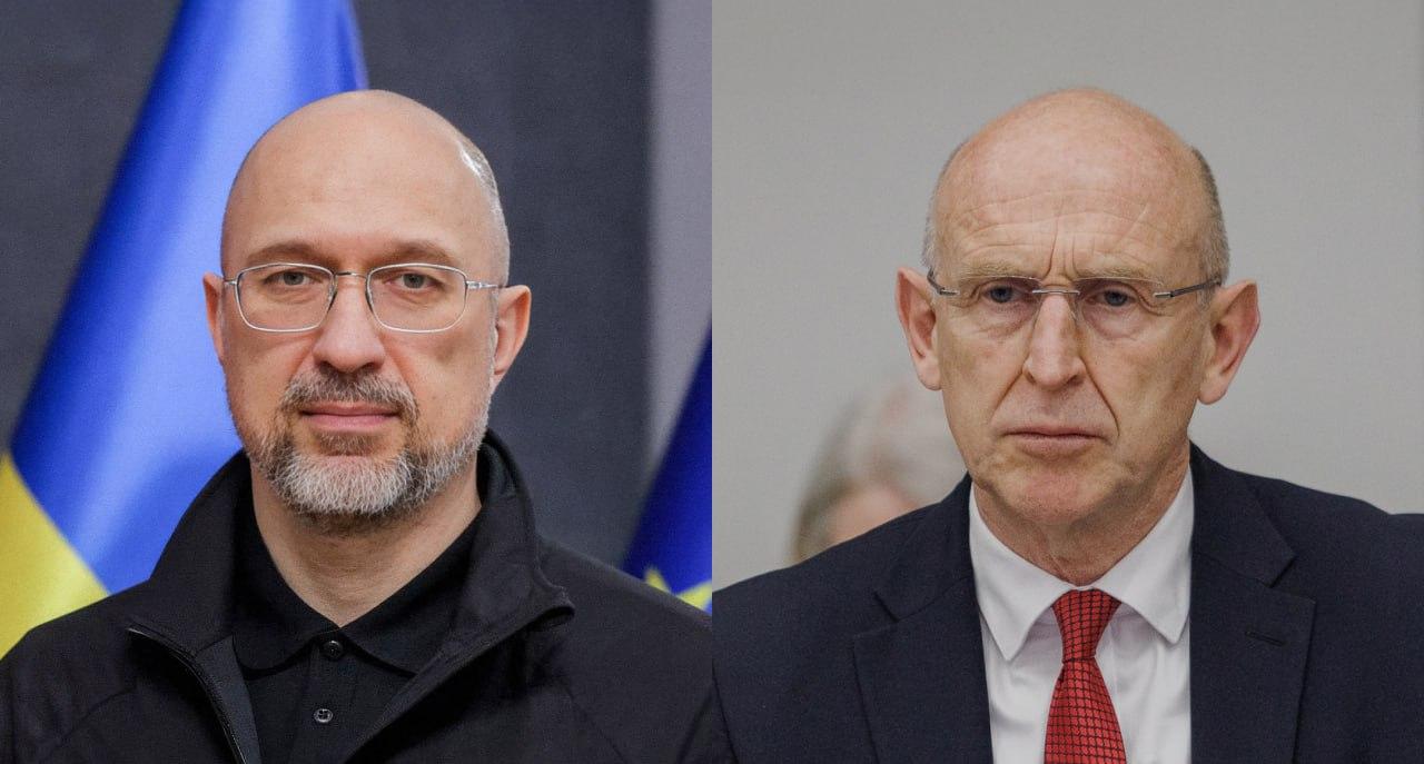 Шмигаль обговорив підготовку до наступного «Рамштайну» з міністром оборони Британії