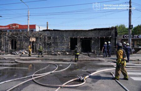 «Усе відбулося у дуже людному місці»: речник ОВА про російський ранковий удар по Запоріжжю