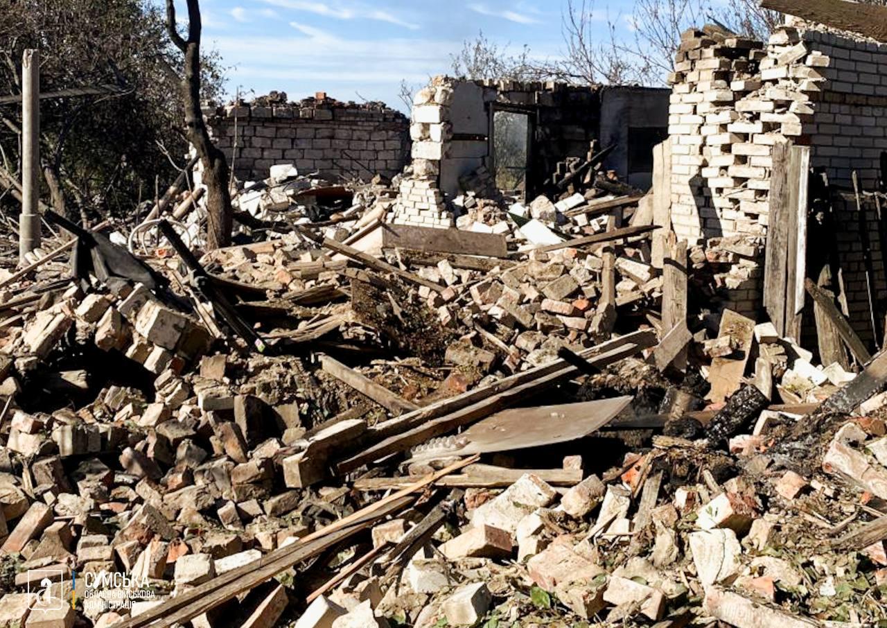 Населені пункти Сумської громади з ночі під російськими ударами — ОВА