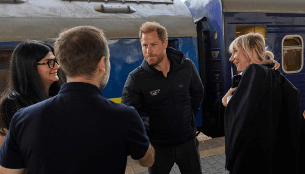 Принц Гаррі прибув до Києва