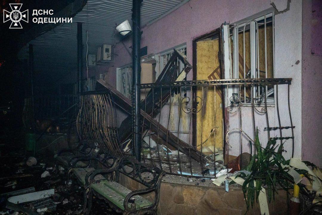 Росія атакувала на Одещині енергетичну інфраструктуру, будинки та готель