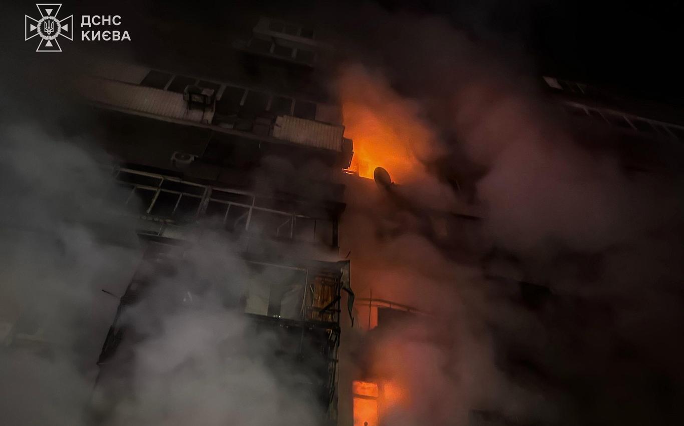 У Києві зросла кількість постраждалих через нічну російську атаку
