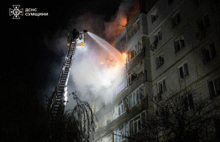 «Буквально за одну годину — 10 ударів»: речник ДСНС про російську атаку на Суми