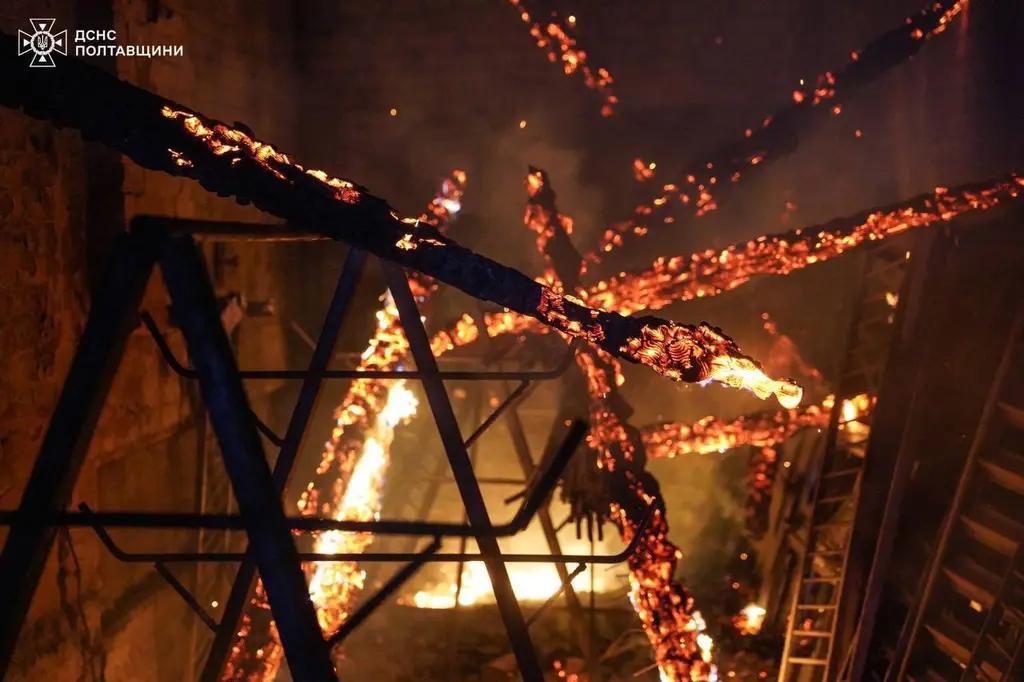 Зеленський: «Удари по Полтаві — це намір залишити нас без палива»