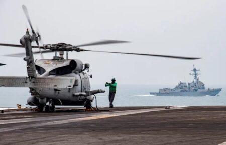 У Південнокитайському морі розбилися винищувач і гелікоптер ВМС США