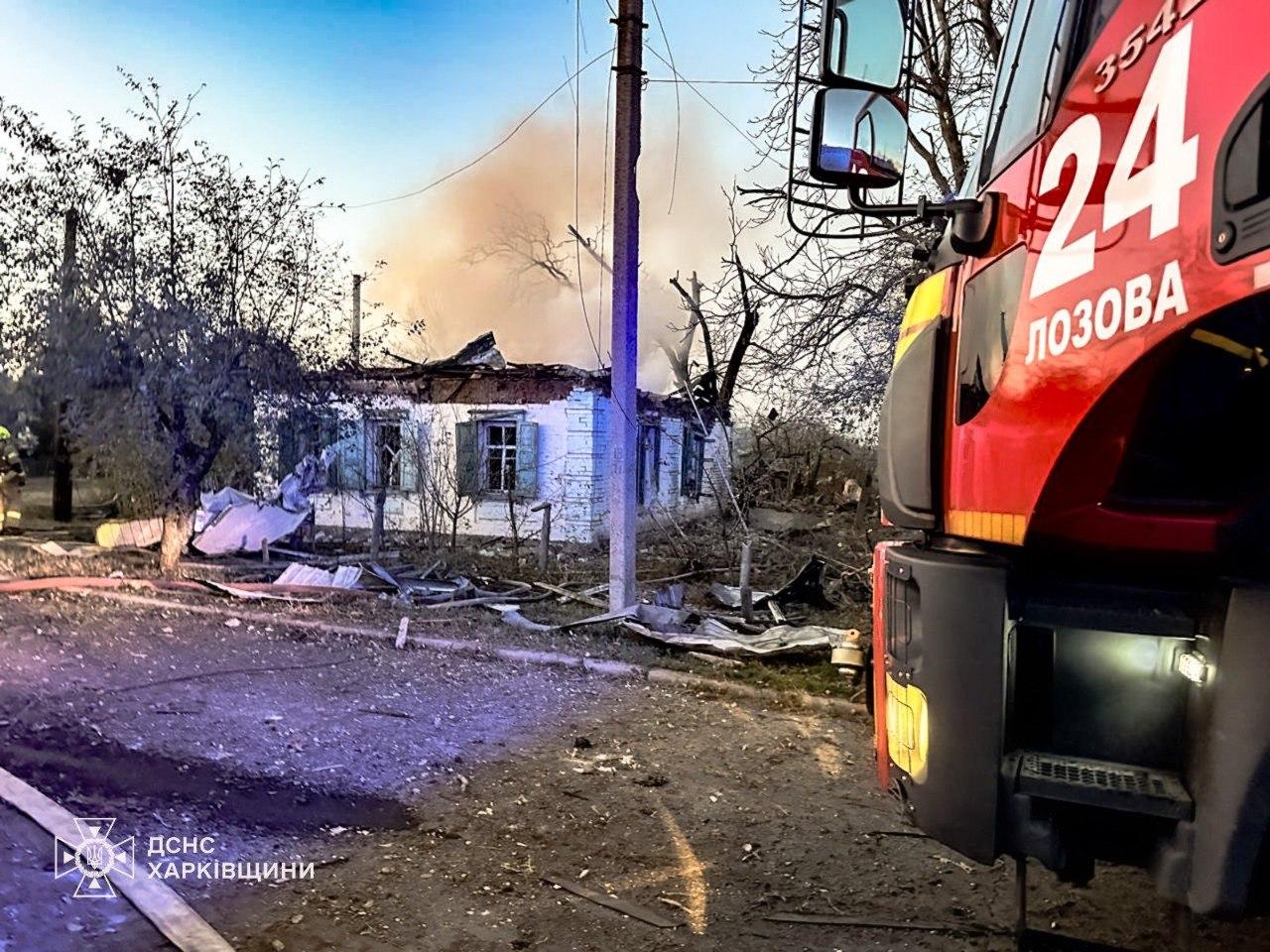 Росіяни завдали ракетного удару по Лозовій