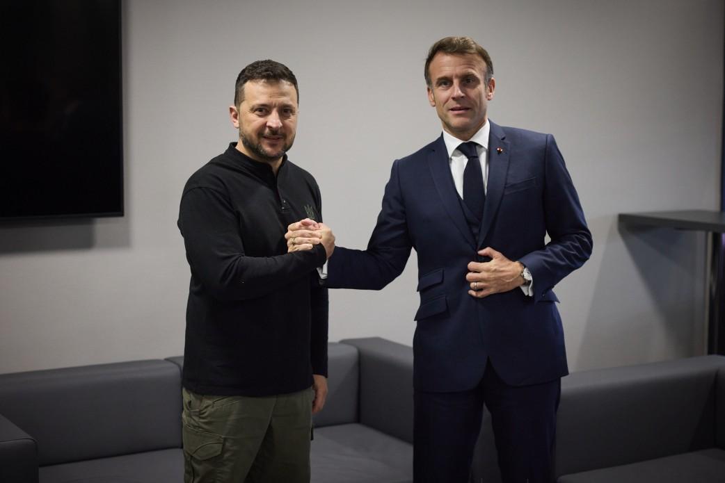 У понеділок у Парижі Зеленський зустрінеться із Макроном