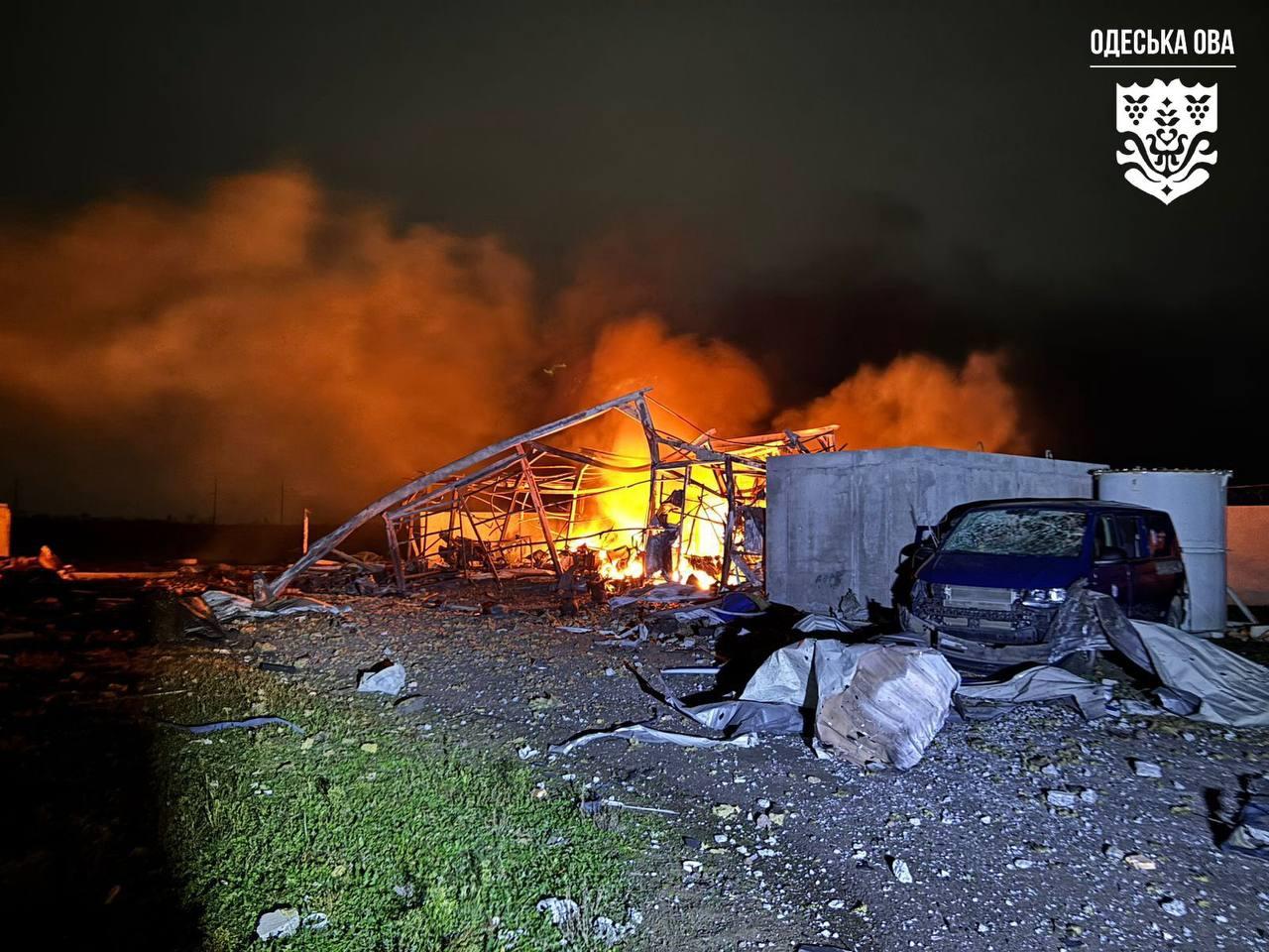 Росіяни знову атакували енергетичну інфраструктуру Одещини