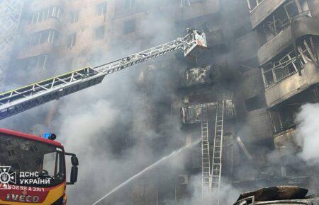 «Роботи проходять на двох локаціях»: ДСНС про наслідки атаки на Тернопіль