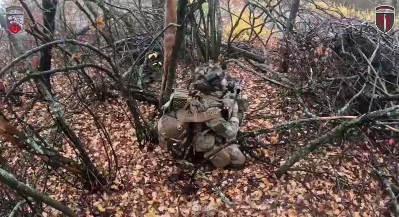 ССО показали відео нальоту на росіян, які не давали Силам оборони вивезти поранених (ВІДЕО)