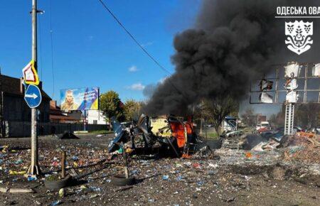 Російський «Шахед» атакував ринок у Чорноморську на Одещині, двоє загиблих