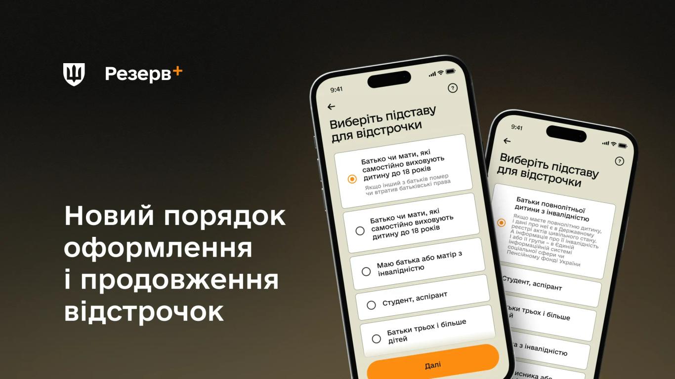 Оформлення і продовження відстрочок: у Міноборони розповіли як спрощується процес із 1 листопада
