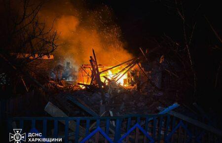 Уночі росіяни атакували ударними БпЛА Харківщину