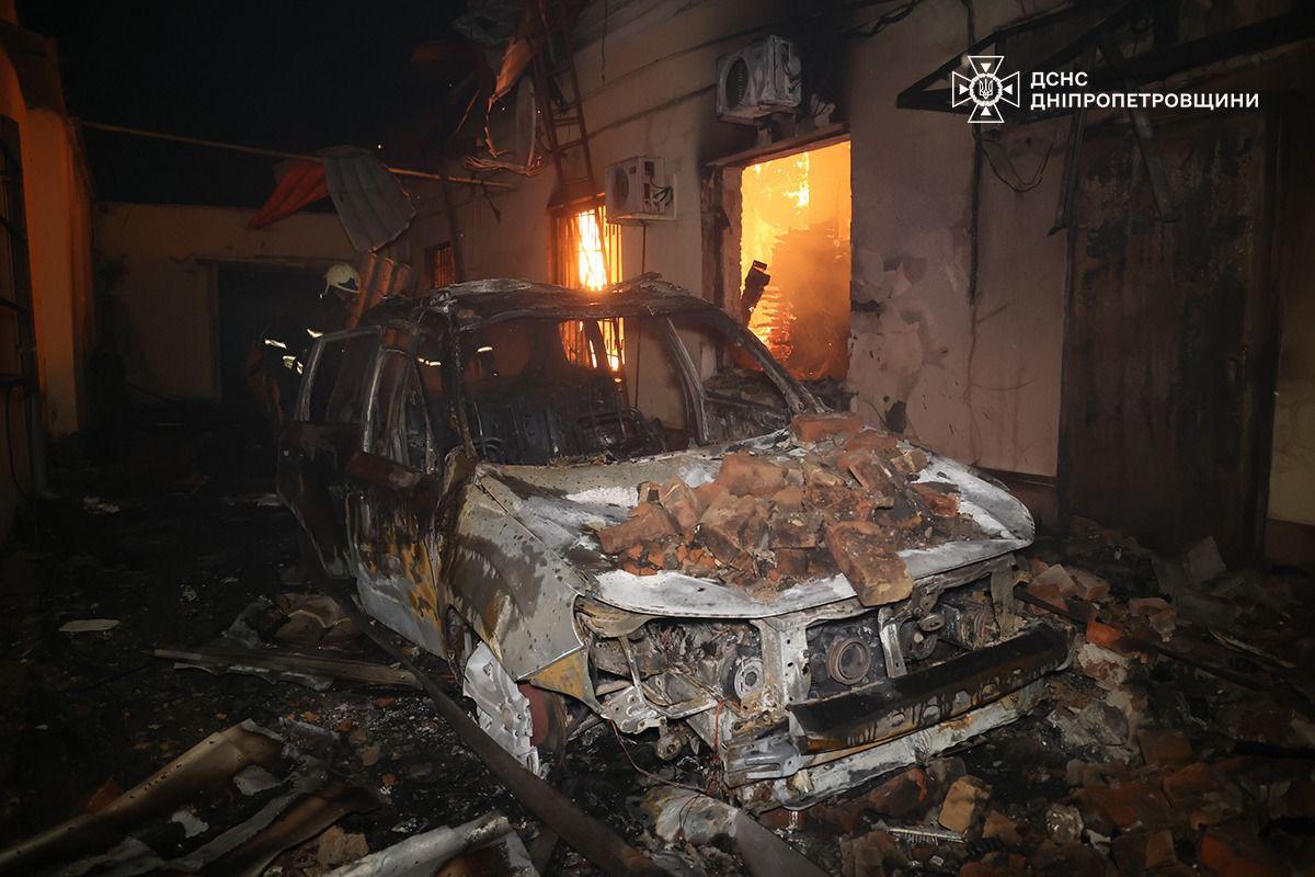 На Дніпропетровщині 2 людей отримали поранення внаслідок російських атак