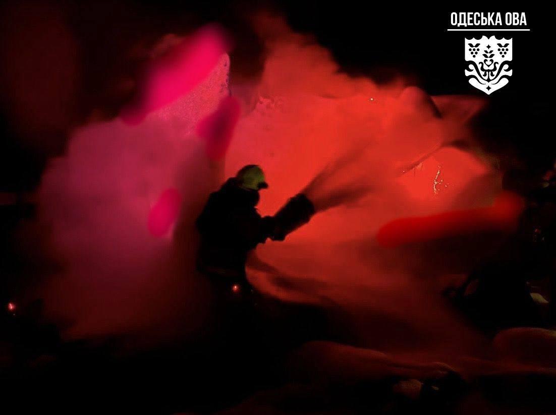 Росіяни атакували безпілотниками об’єкти цивільного призначення на Одещині