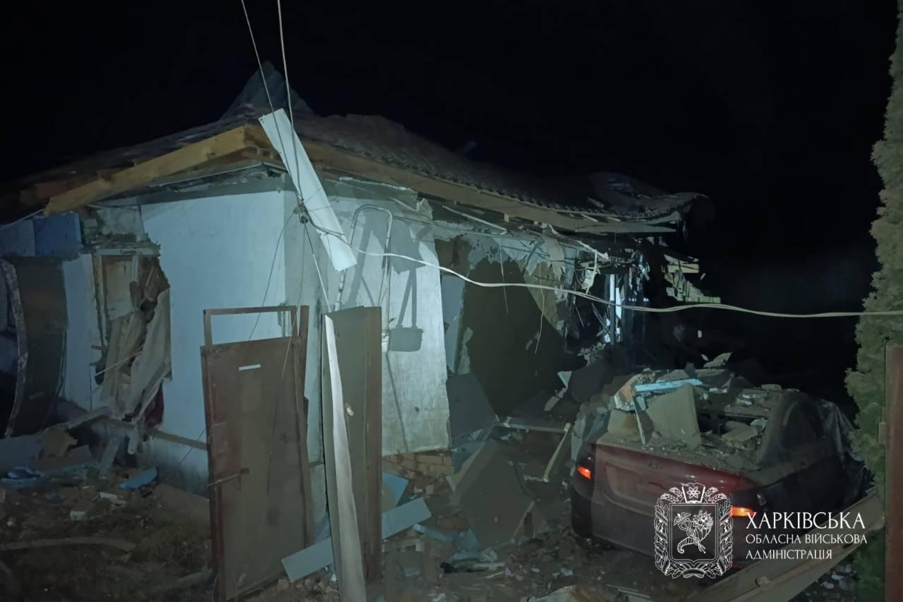 Протягом минулої доби ворожих ударів зазнали 6 населених пунктів Харківщини: двоє людей загинули, двоє — постраждали