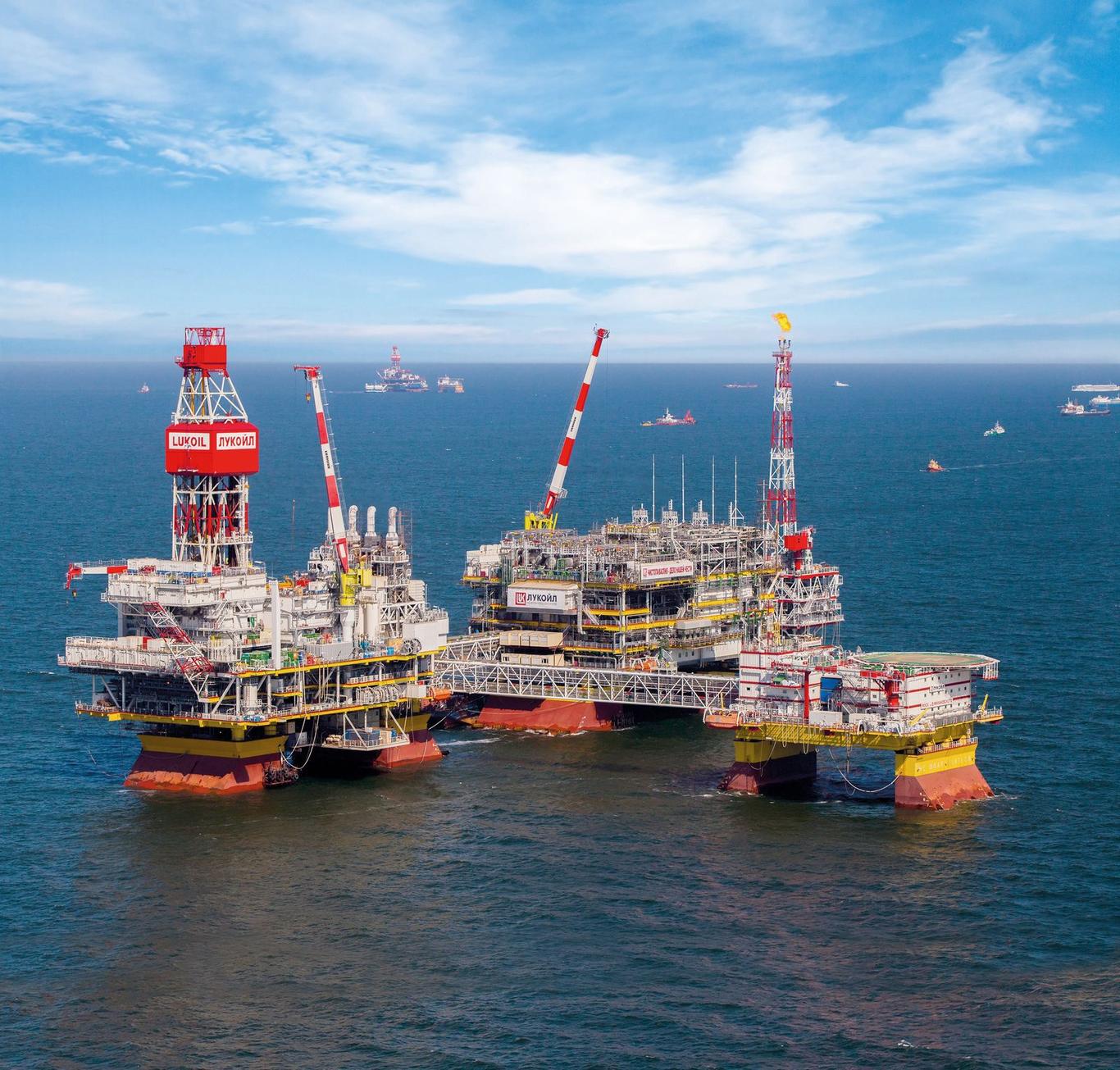 Україна вперше зупинила роботу російської нафтовидобувної платформи в Каспійському морі