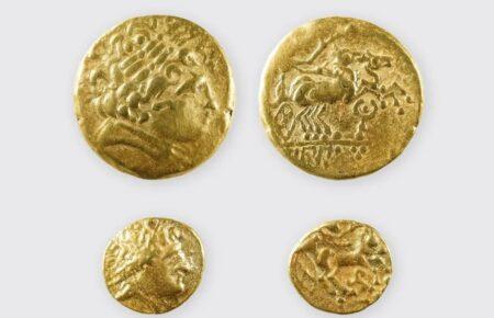 Під час обстеження болота Беренфельс археологи знайшли дві золоті кельтські монети